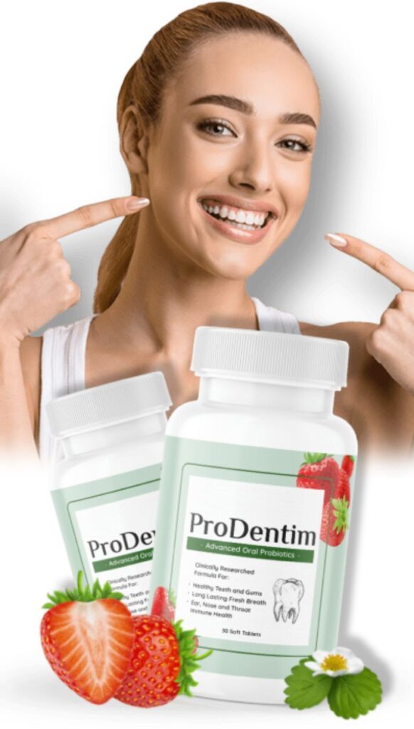 ProDentim oral probiotic supplement for healthy teeth, gums and fresh breath