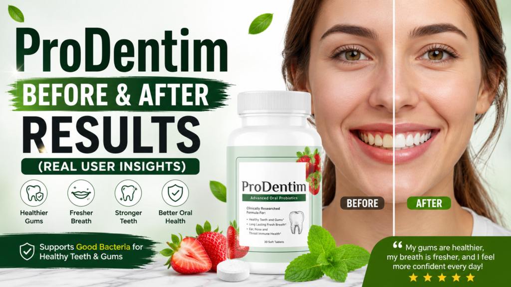 ProDentim Before and After Results (Real User Insights)