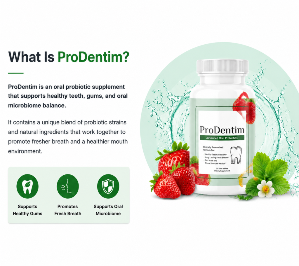 ProDentim Official Website - Advanced Oral Probiotic Supplement for Healthy Teeth and Gums