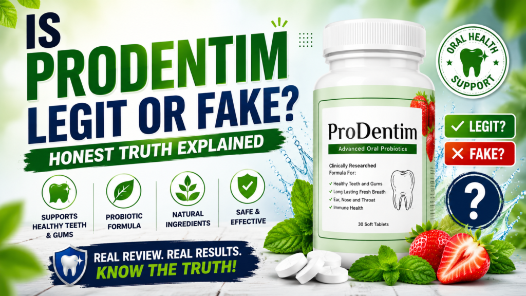 Is ProDentim Legit or Fake? Honest Review 2026