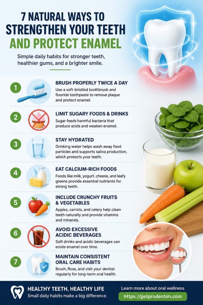 7 Natural Ways to Protect Enamel and Strengthen Your Teeth