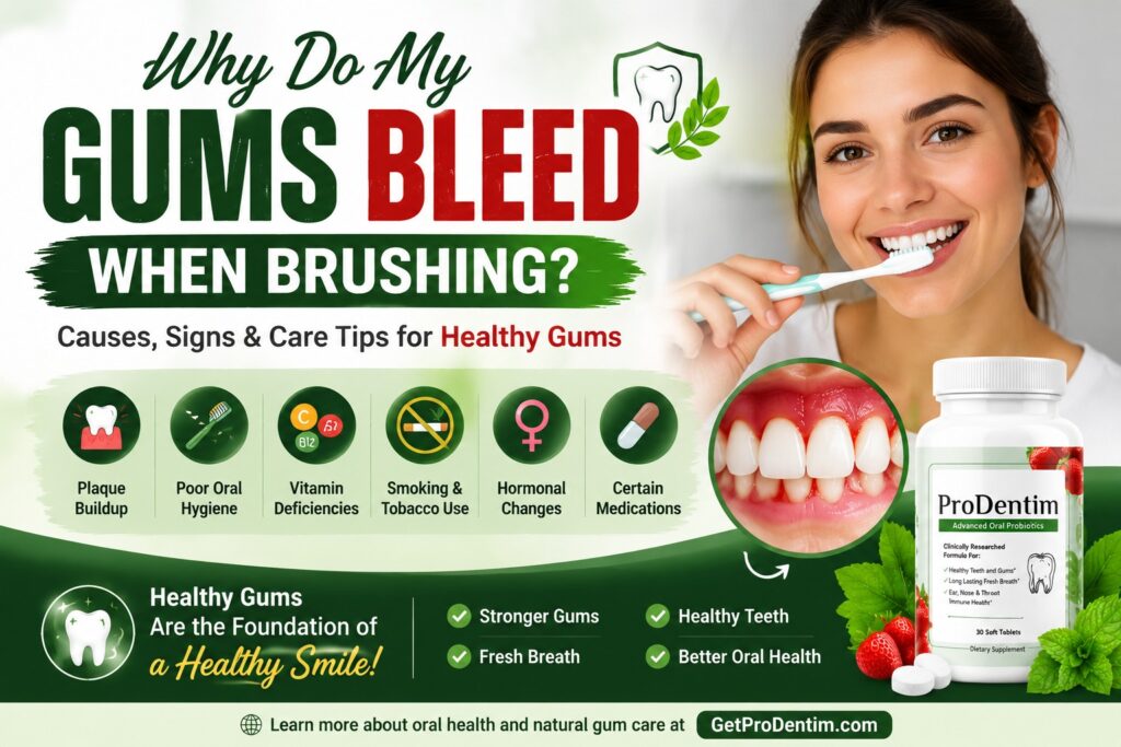 Bleeding Gums: Why Your Gums Bleed When Brushing
