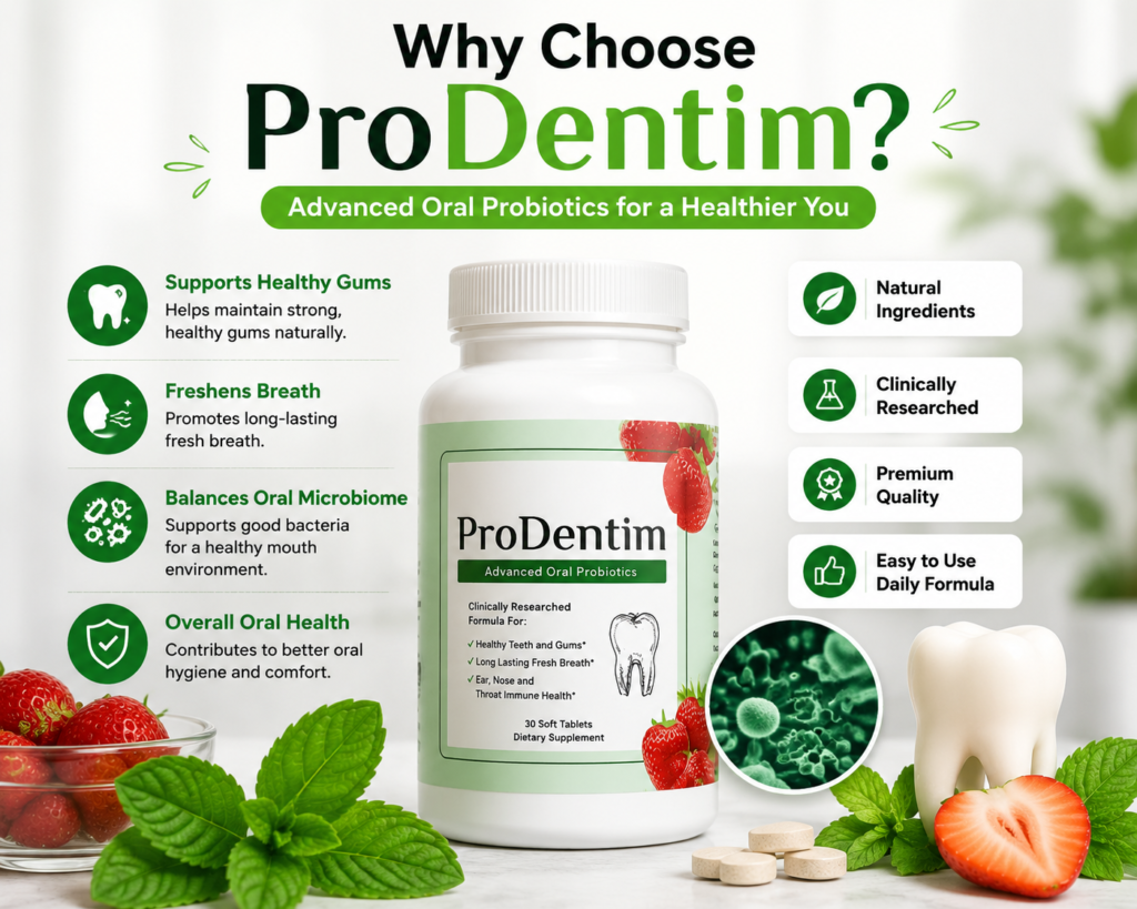 ProDentim Official Website - Advanced Oral Probiotic Supplement for Healthy Teeth and Gums