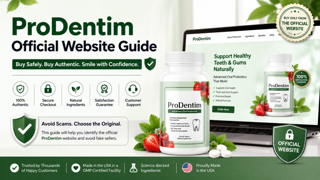 ProDentim Official Website Guide: Buy Safely Online