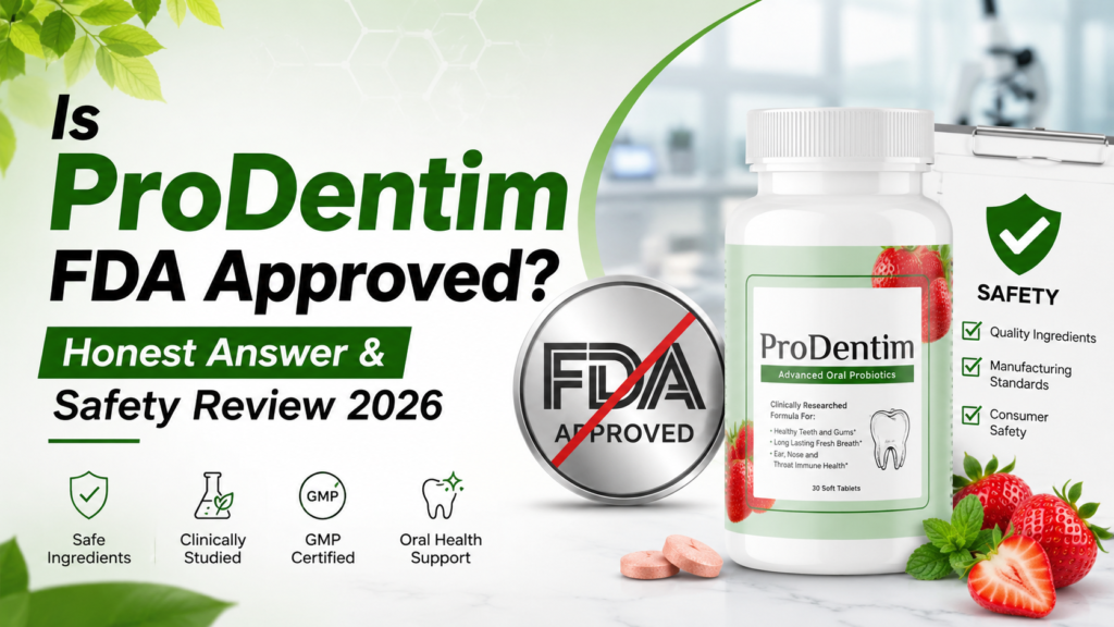 Is ProDentim FDA Approved? Honest Answer & Safety Review 2026
